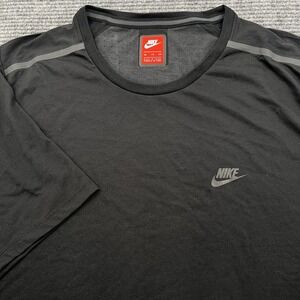 Nike Sportswear Men's Size 2XL Bonded Short Sleeve Black Top (886191-010) NWT